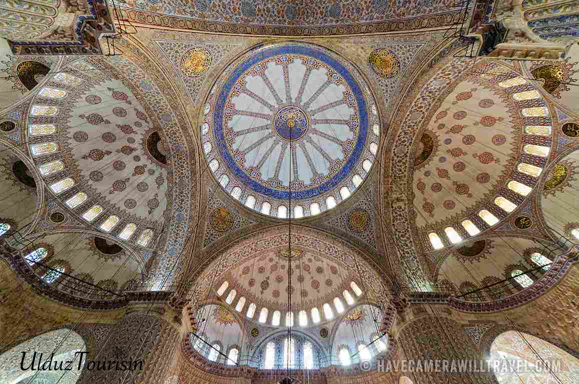 Ceiling of Blue Mosque Sultan Ahmed Mosque 3181114092737 Copy